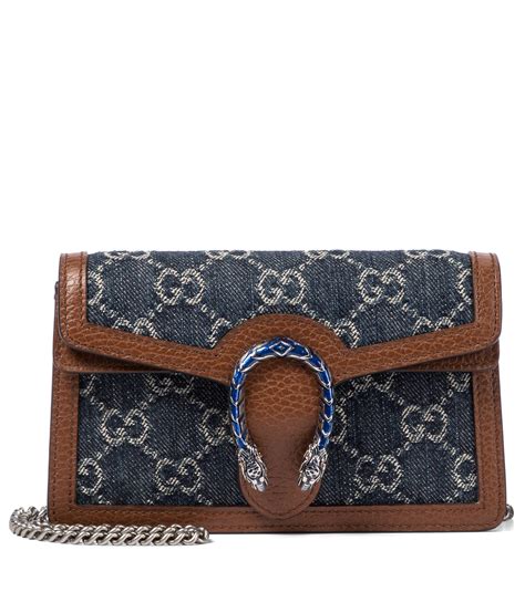 men gucci mini bag|Gucci mini denim bag.